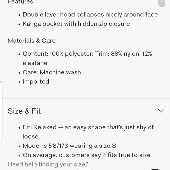 TNA ARITZIA Keaton Mullein Fuzzy Cropped Hoodie - Picture 12 of 12